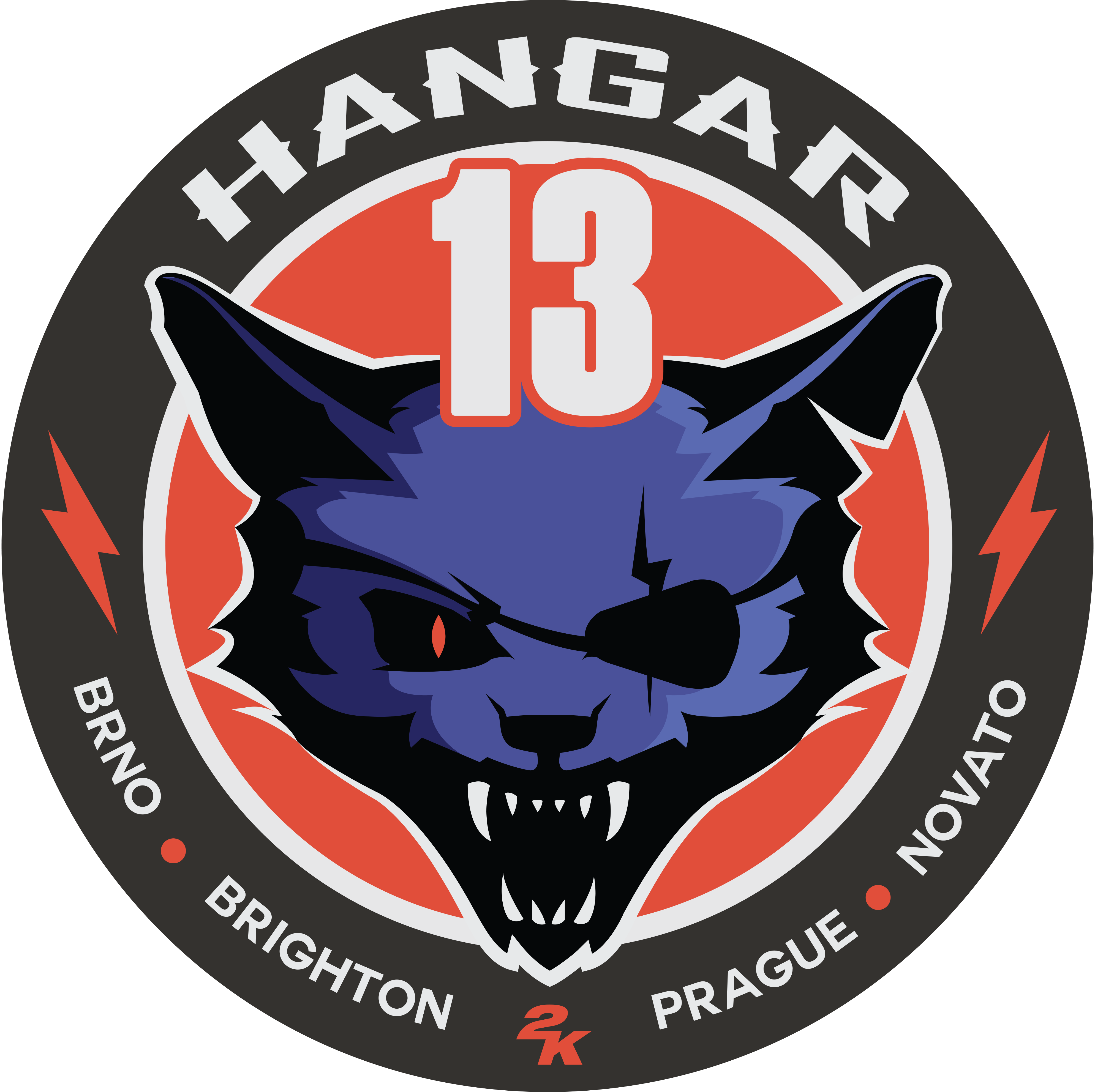 Logo for Hanger 13 (2K Games)